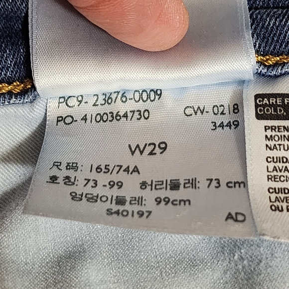Levi's 721 Jeans Women's 29 High Rise Skinny Blue Medium Wash - Picture 10 of 10